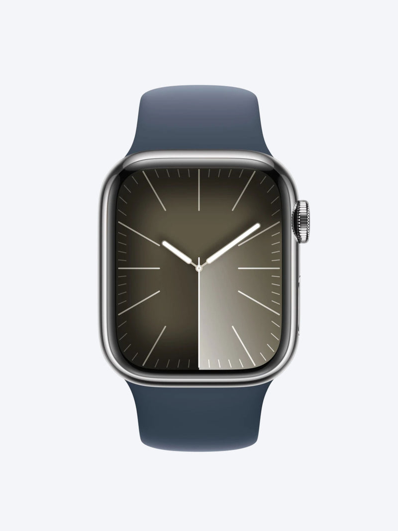 Apple Watch Series 9 41mm Stainless Steel Sport Band - Silver-1