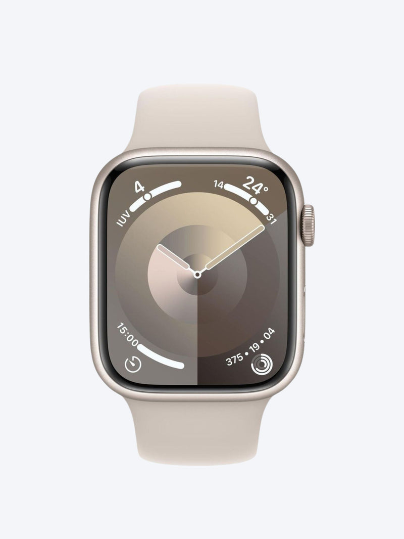 Apple Watch Series 9 45mm Sport Band - Starlight-1