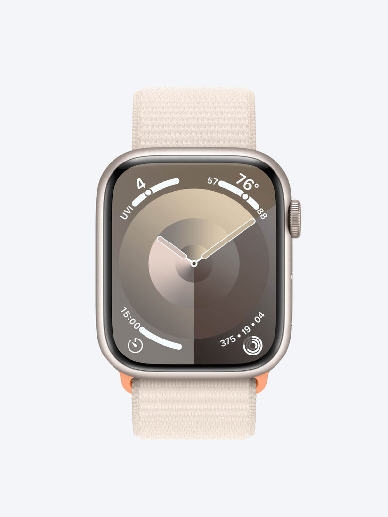 Apple Watch Series 9 45mm Sport Loop - Starlight-1