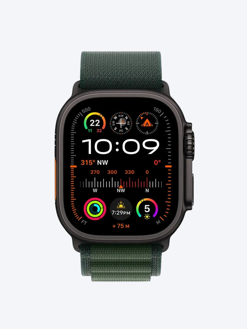 Apple Watch Ultra 2 49mm Dark Green Alpine Loop-1