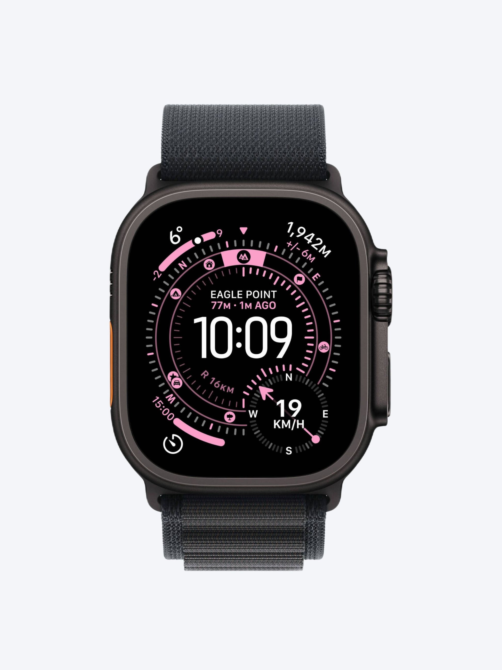 Apple Watch Ultra 3 49mm - Black Alpine Loop-1