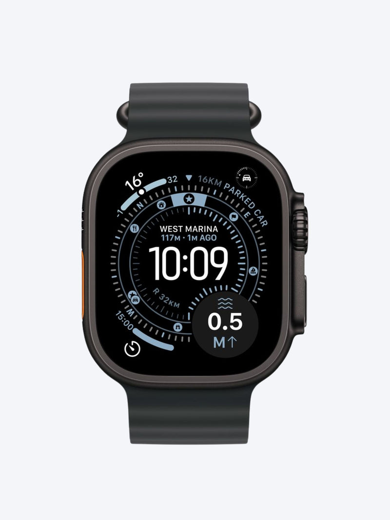 Apple Watch Ultra 3 49mm - Black Ocean Band-1