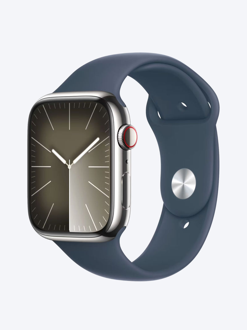 Apple Watch Series 9 41mm Stainless Steel Sport Band - Silver-2