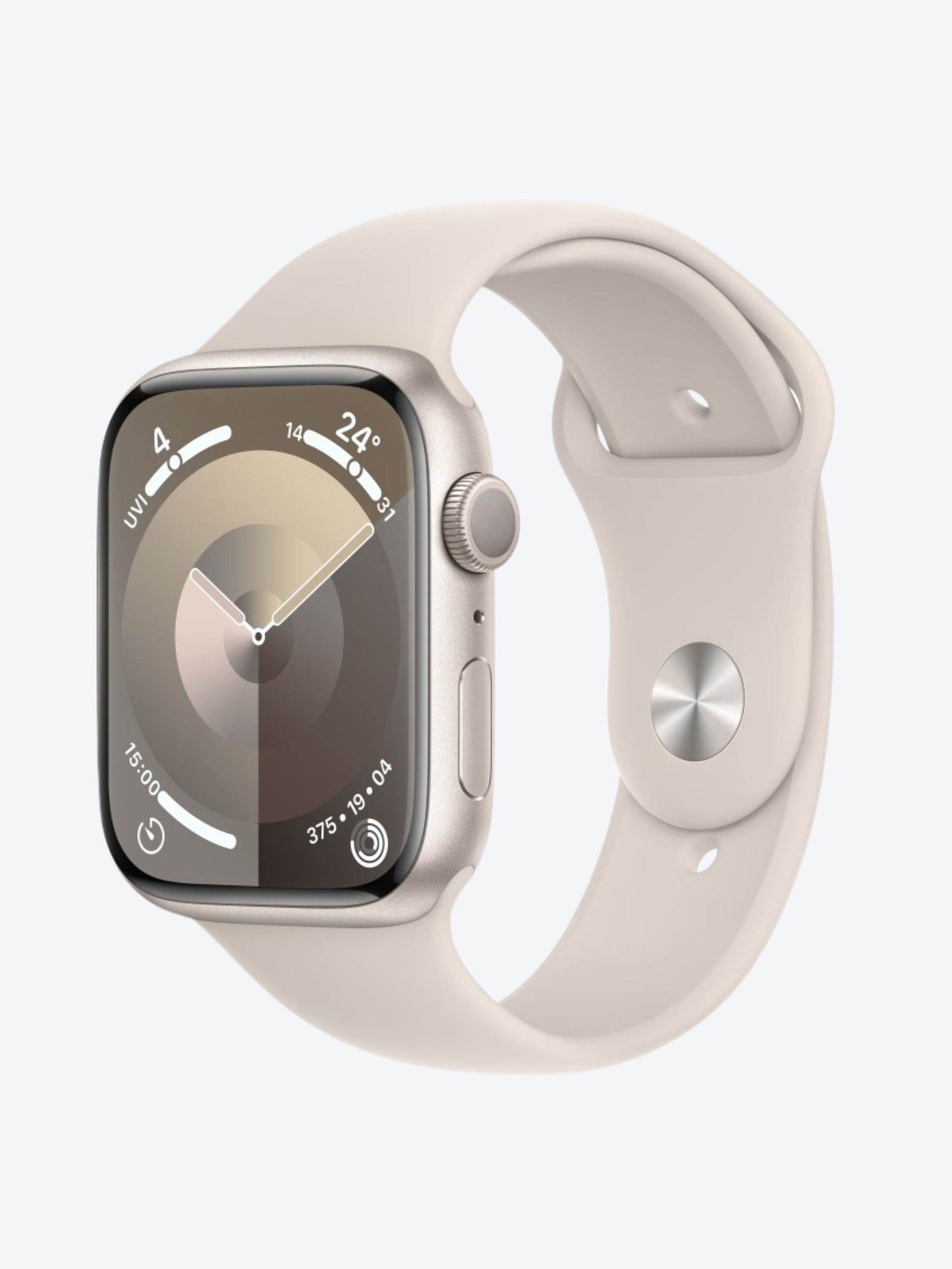 Apple Watch Series 9 45mm Sport Band - Starlight-2