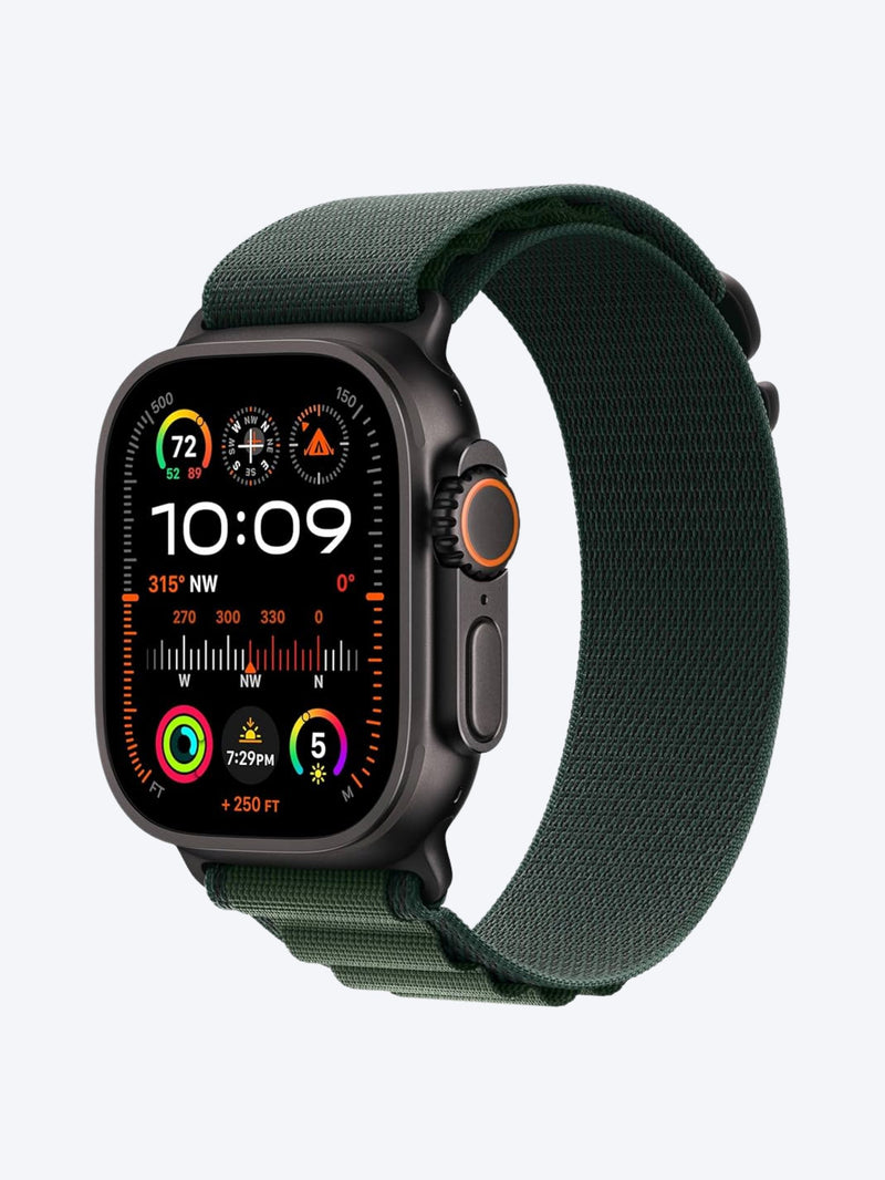 Apple Watch Ultra 2 49mm Dark Green Alpine Loop-2
