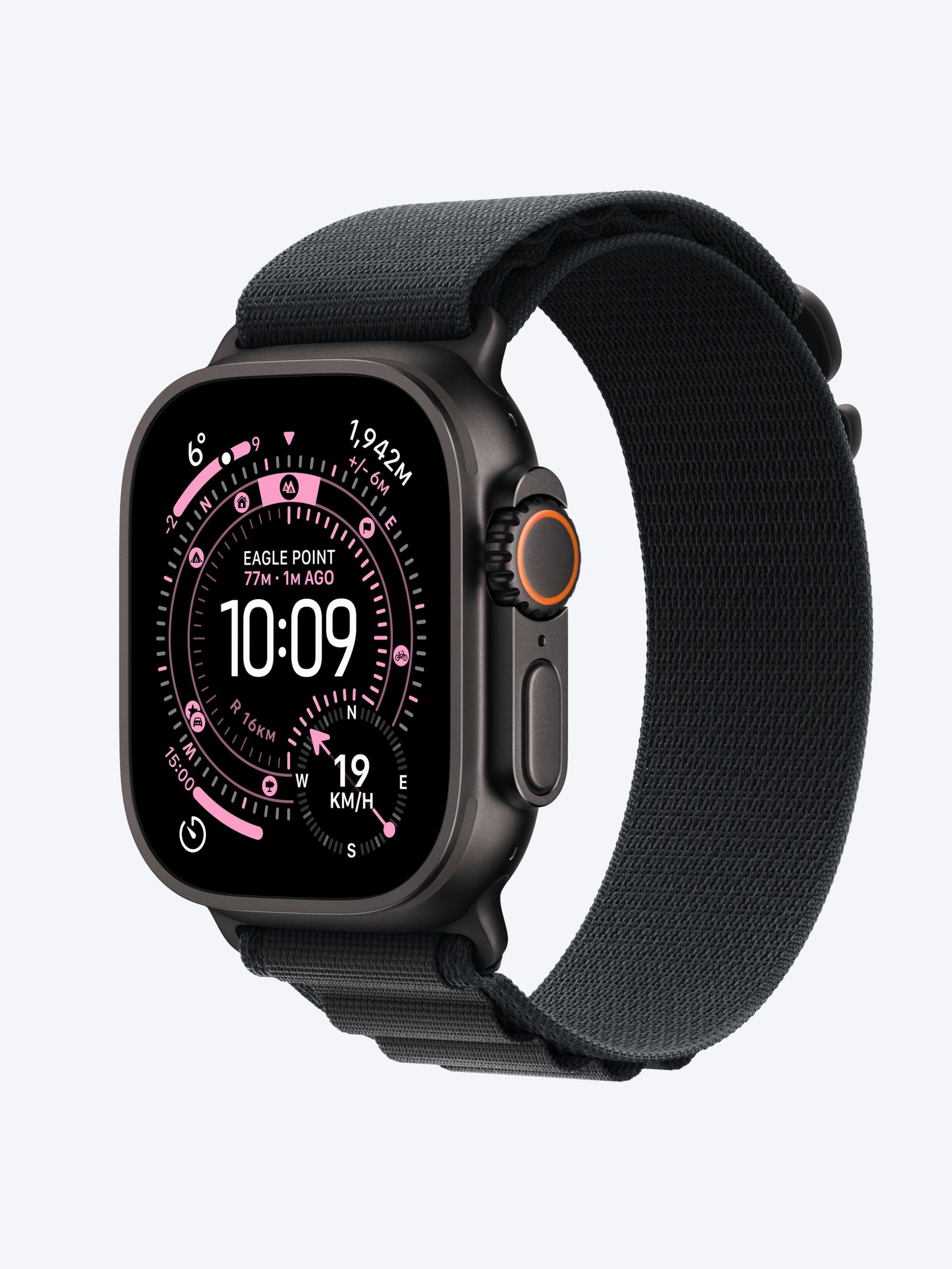 Apple Watch Ultra 3 49mm - Black Alpine Loop-2