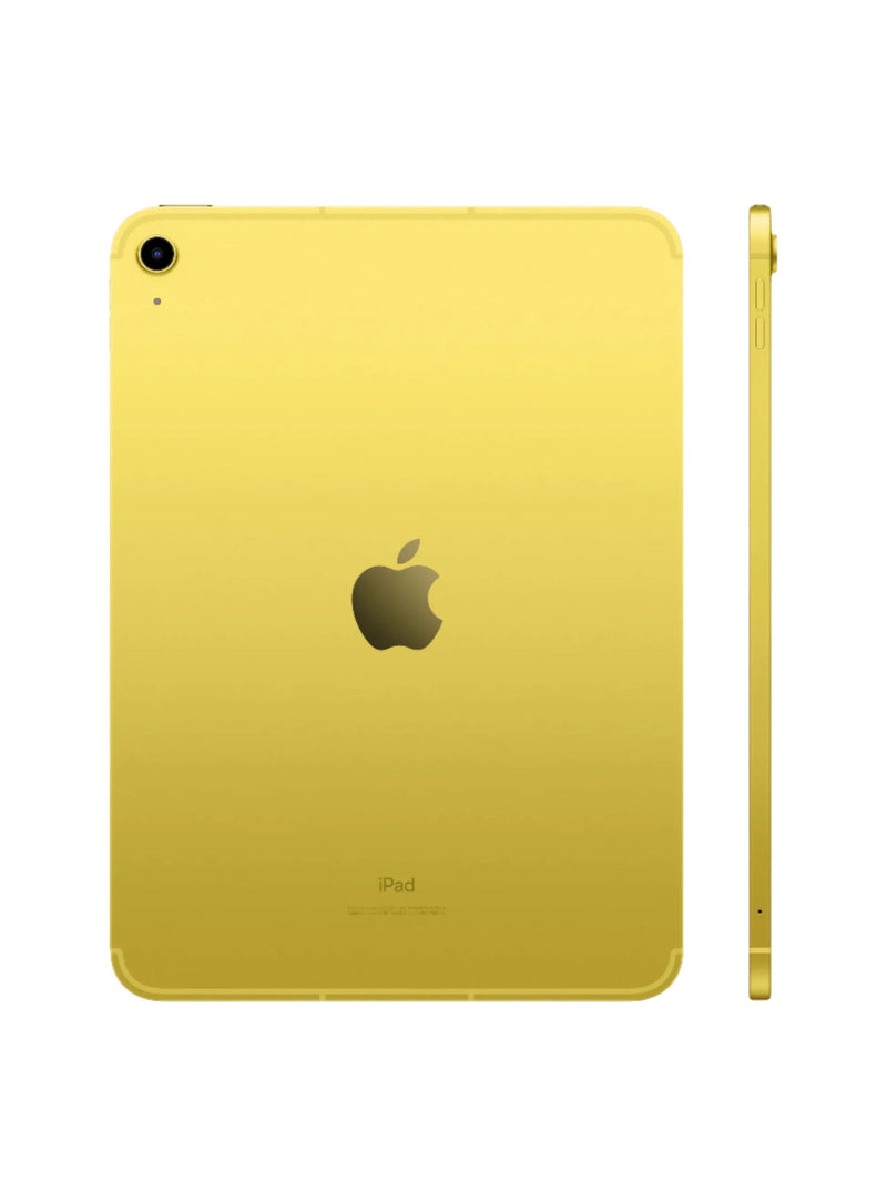 Apple iPad 10th Gen (2022) 64GB Cellular 10.9-inch WiFi + 4G - Yellow-3
