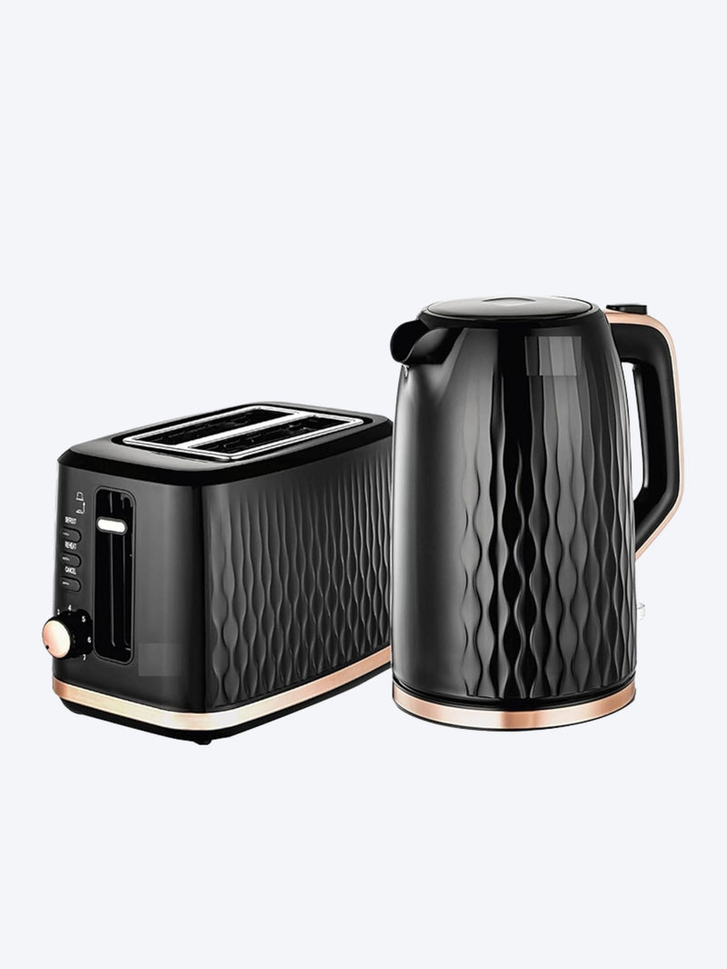 BLACK+DECKER 2in1 Breakfast Sets1.7L Kettle & 7-Level Browning Control Toaster MBF90-B5-1