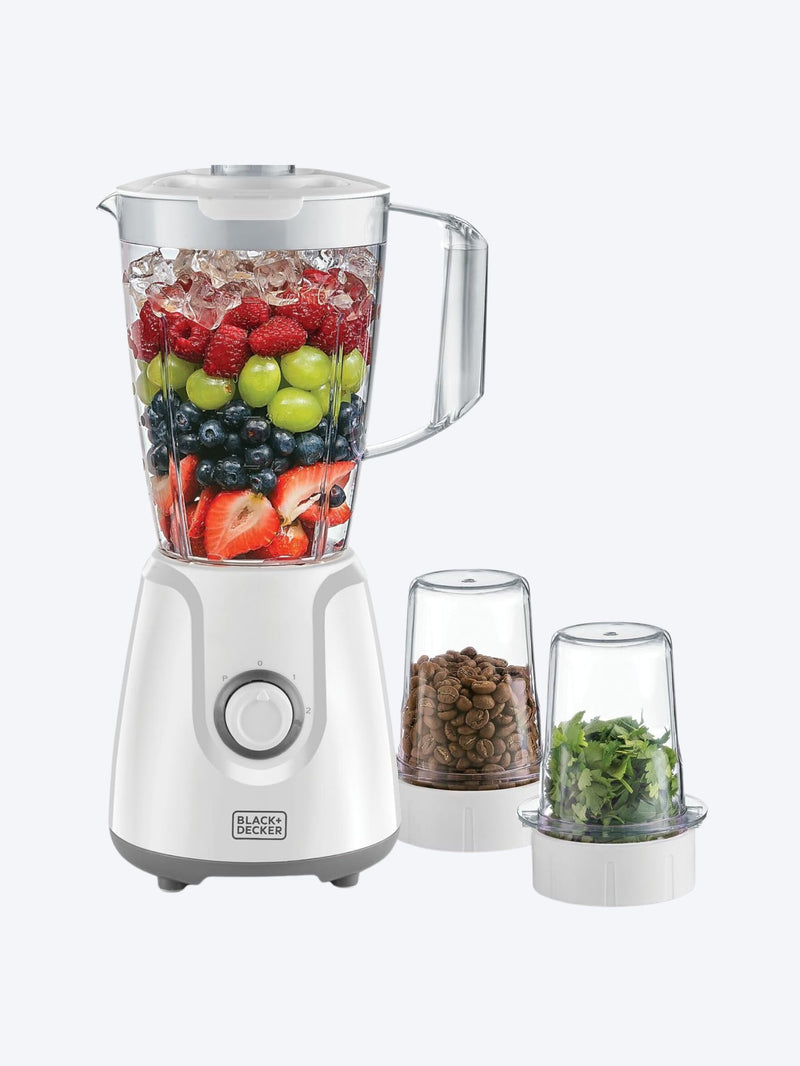 Black+Decker BX4000-B5 Blender with Grinder and Chopper Mill, 400W-1