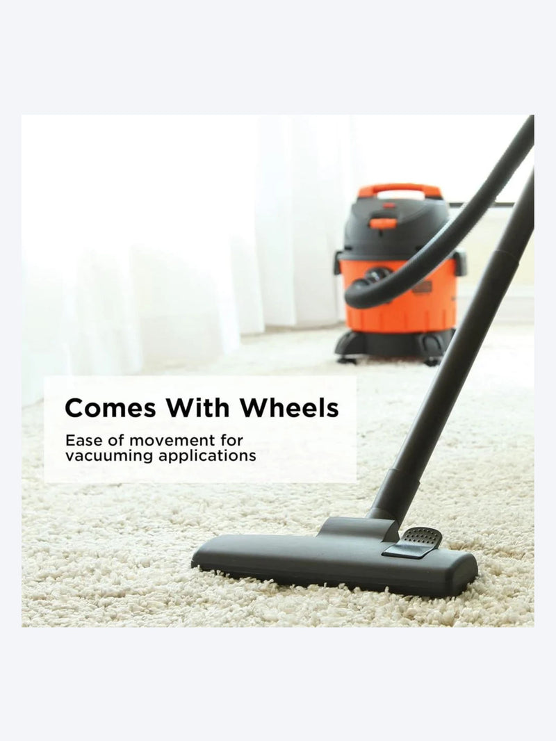 Black+Decker Wet & Dry Vacuum Cleaner 10Liter 1200 W WDBD10 Orange/Black-4