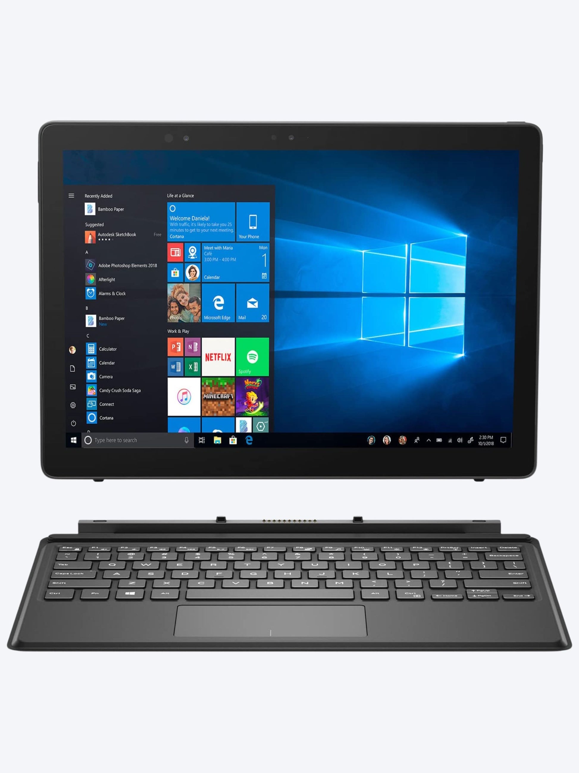 Dell 5290 2in1 Detachable Core i7 8th Gen, 16GB RAM, 256GB SSD, 14 inch Detachable Touch Screen Display, Windows 11, Renewed-1