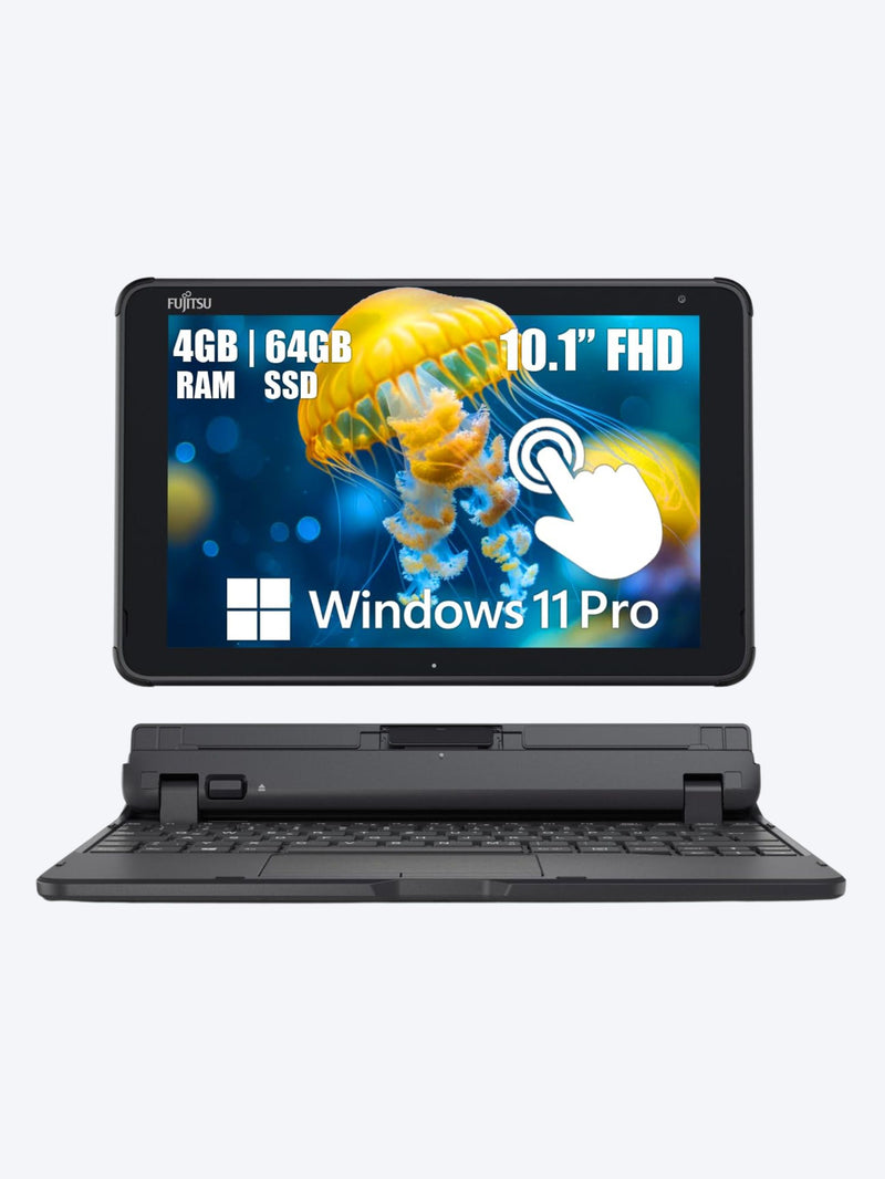 Fujitsu 2 IN 1 4GB 64GB Windows Laptop With Pen Renewed-1