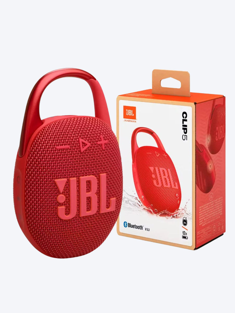 JBL CLIP 5 Portable Bluetooth Speaker Red-1
