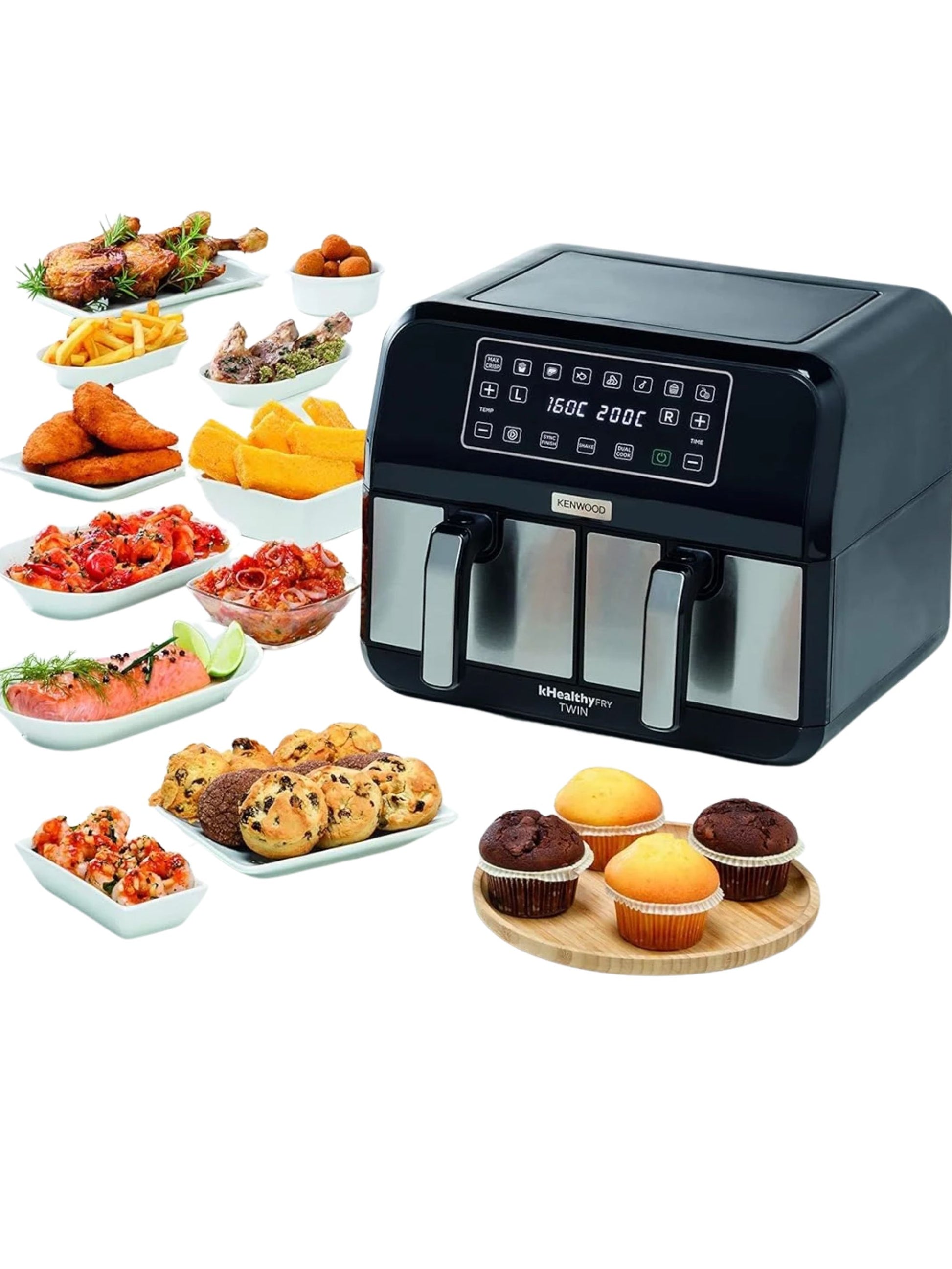 KENWOOD Digital Twin Air Fryer 2
