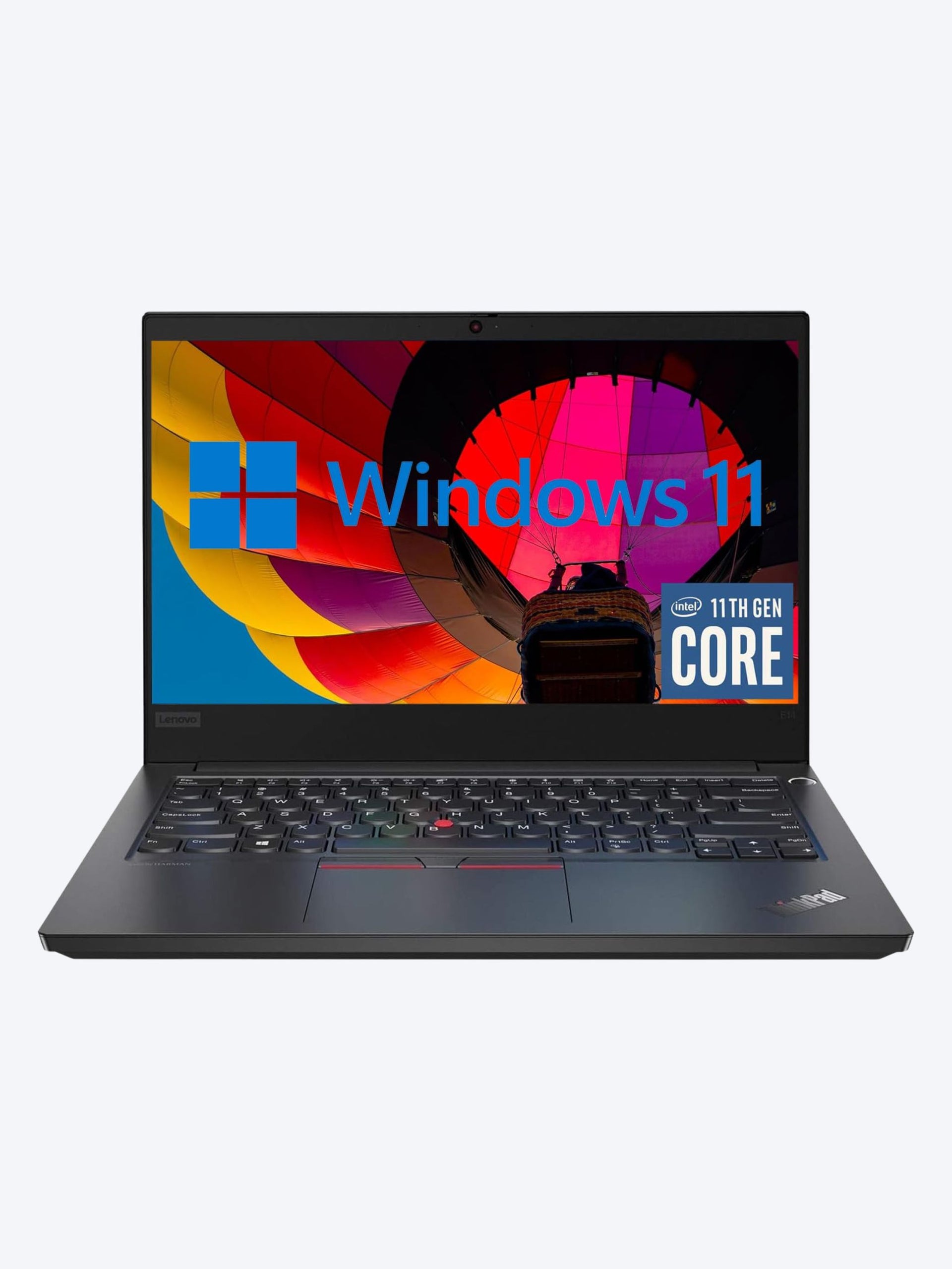 Lenovo Thinkpad E14 i5 11th Gen, 16GB RAM, 512GB SSD, 14 inch Display Screen, Windows 11, Renewed
