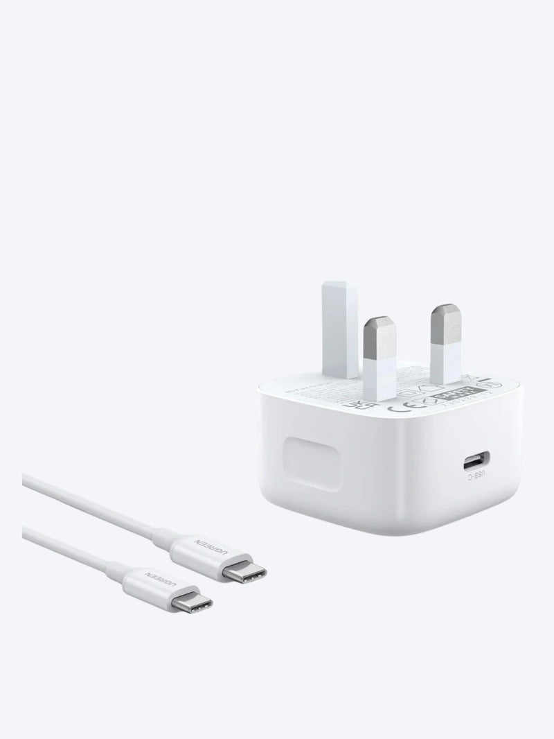 Ugreen 20W PD Fast Charger With 1 Meter USB-C Cable-3